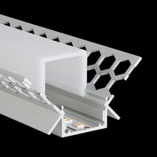 Aluminium Profile M-Line Drywall Corner Internal