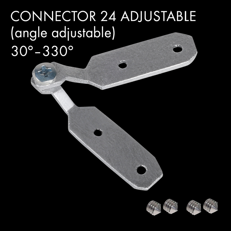 Fixasun - Rail de montage aluminium anodisé FX40 - 3550mm