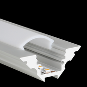 Aluminium Profile M-Line Corner