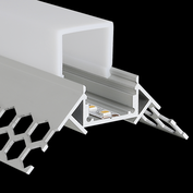 Aluminium Profile M-Line Drywall Corner External